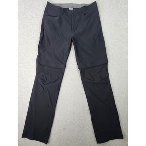 Eddie Bauer Convertible Hiking Pants Men's 34x33 Outdoors Stretch Nylon Blend‎